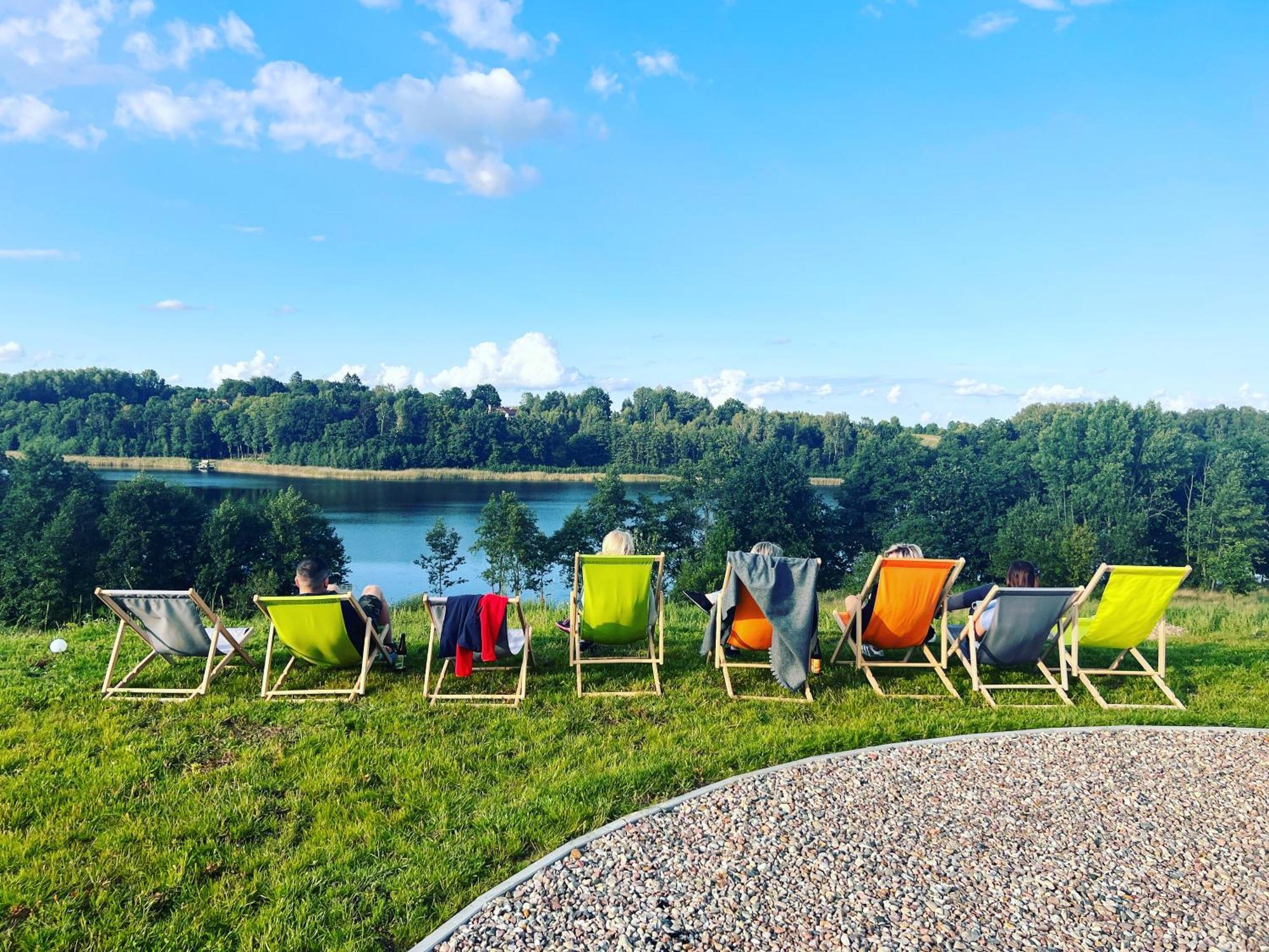 Nad Kamieniem - Domki Caloroczne Dolgie Bagian luar foto